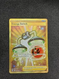 Energy Switch 212/195 Secret Rare SWSH12: Silver Tempest Pokemon TCG NM/M - Image 1