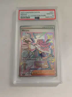 PSA 10 GEM MINT Pokemon TCG Miriam Scarlet & Violet Base Set 251/198 - Image 1