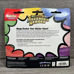 Pokemon TCG Mega Evolution Ascended Heroes Charmander Tech Sticker Collection - Image 2