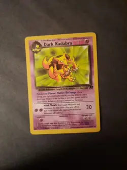 Pokemon Card Dark Kadabra 39/82 “Team Rocket Unlimited” VINTAGE - Image 4