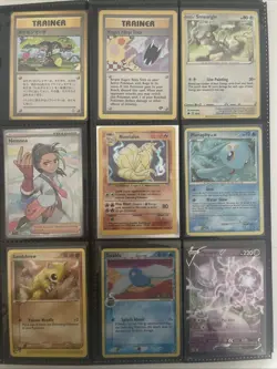 Pokemon Binder Sleeve Collection Vintage To Modern Cards TCG - Image 1