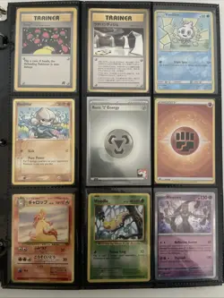 Pokemon Binder Sleeve Collection Vintage To Modern Cards TCG - Image 5