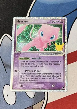 Mew ex 88/92 - Celebrations 25th Anniversary Holo Pokemon TCG - Image 2