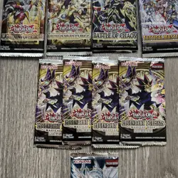 1st Edition Assorted Yu-Gi-Oh Booster Pack Lot- (9 Total Packs)- New/Sealwd - Image 4