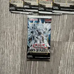 1st Edition Assorted Yu-Gi-Oh Booster Pack Lot- (9 Total Packs)- New/Sealwd - Image 5
