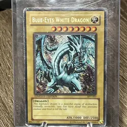 Blue-Eyes White Dragon – Limited Edition BPT-003 – Secret Rare - HP – Yu-Gi-Oh! - Image 1