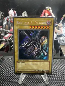 Red-Eyes Black Dragon BPT-005 Secret Rare Promo Yu-Gi-Oh - Image 1
