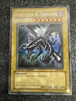 Red-Eyes Black Dragon BPT-005 Secret Rare Promo Yu-Gi-Oh - Image 3