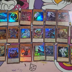 Konami Yu-Gi-Oh! TCG Mixed Effect Card Lot 24 Cards Holo - Image 1