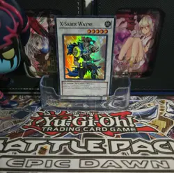 X-Saber Wayne Super Rare 5DS3-EN042 Yu-Gi-Oh! - Image 1