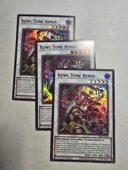 3x Kewl Tune Remix 1st Edition Super Rare PHRE-EN036 Yu-Gi-Oh! - Image 1