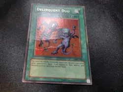 Delinquent Duo MRL-039 Ultra Rare Unlimited Yugioh Card DAMAGED - Image 2
