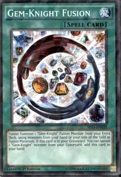 Gem-Knight Fusion 1st Ed Shatterfoil SP15-EN039 Yu-Gi-Oh! - Image 1