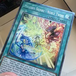 MZMU-EN019 Mikanko Shinbu - Noble Twins Collector's Rare 1st Ed YuGiOh - Image 2