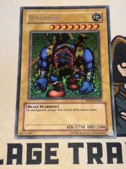 Yu-Gi-Oh! Sengenjin Premium Pack 2 PP02-EN003 Unlimited Secret Rare NM Misprint - Image 2