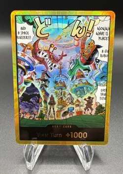 OP14 GOLD DON Egghead Island - ONE PIECE TCG English The Azure Sea’s Seven - Image 1