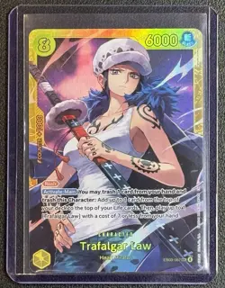 Trafalgar Law EB03-062 SEC Extra Booster One Piece Heroines Edition Foil English - Image 1