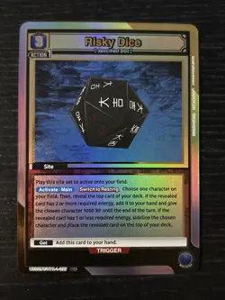 UNION ARENA RISKY DICE UE02BT/HTR-1-027 U* ALT ART HUNTER X HUNTER ENGLISH - Image 1
