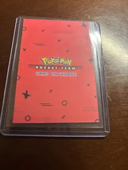 Giovanni & Mewtwo Holographic Card – Pokemon Team Rocket Fan Art – Custom Full A - Image 2