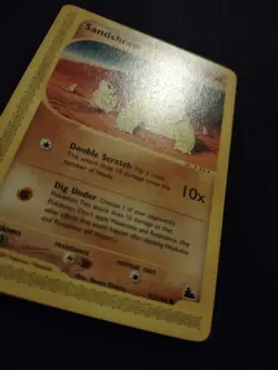 Sandshrew 92/144 Pokemon Trading Card Game eCard Skyridge Near Mint TCG NM - Image 2