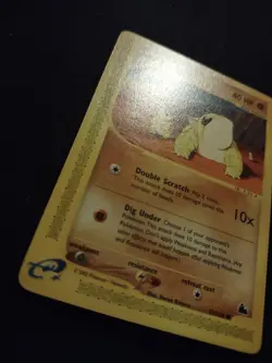 Sandshrew 92/144 Pokemon Trading Card Game eCard Skyridge Near Mint TCG NM - Image 3