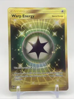 Warp Energy 123/111 Crimson Invasion Near Mint Secret Rare Pokemon Card - Image 1