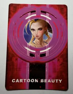 SEXY HEROINE WAIFU Cammy STREET FIGHTER ACG PREMIUM HOLOFOIL CARD NM - Image 2