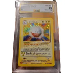 Pokemon Trading Card Game Classic Electrode Holo CLC 011/034 AGS Gem-MT 10 2023 - Image 2