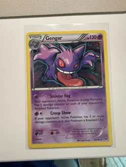 Pokemon Gengar Holo Rare Card 60/162 XY Breakthrough 2015 - Image 1