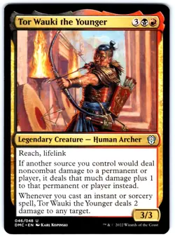 MTG Tor Wauki the Younger 46 Dominaria United Commander - Image 1