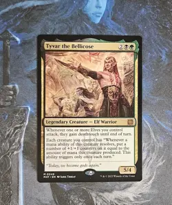 Tyvar the Bellicose NM Regular MTG March of the Machine: The Aftermath Unplayed - Image 1