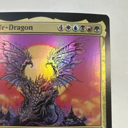 Magic MTG Secret Lair FOIL The Ur-Dragon LP - Image 3