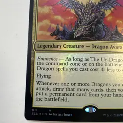 Magic MTG Secret Lair FOIL The Ur-Dragon LP - Image 4