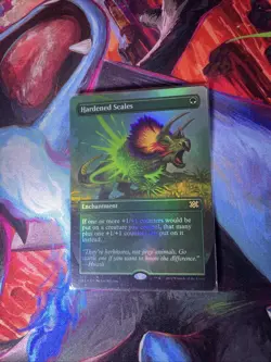 Hardened Scales (Borderless) Double Masters 2022 Foil - Image 1