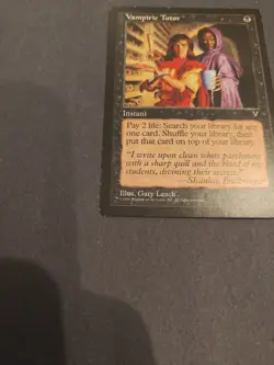1 x Vampiric Tutor - Visions - MP - MTG WoTC Magic The Gathering - Image 4