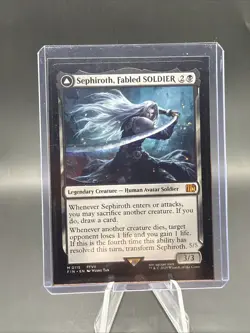 Sephiroth, Fabled SOLDIER/One-Winged Angel 0115 Final Fantasy MTG - Image 1