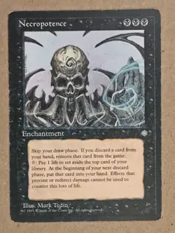 Necropotence - Ice Age - Lightly Played | MTG - Image 1