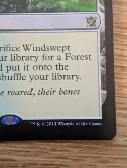 MTG Khans of Tarkir Windswept Heath Rare Fetch Land [LP] Light Play - Image 3