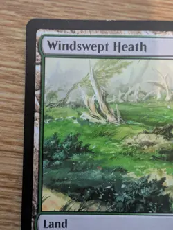MTG Khans of Tarkir Windswept Heath Rare Fetch Land [LP] Light Play - Image 5