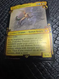 MTG Eowyn, Shieldmaiden 456 Mythic Showcase Scrolls LTC - Image 1