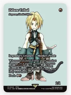 Magic: The Gathering Zidane Tribal Ragavan, Nimble Pilferer (Showcase) #0043 - Image 1