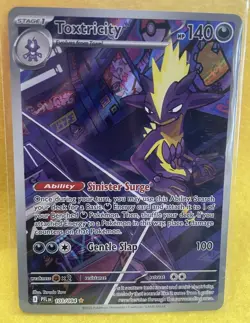 ⭐Toxtricity 103/094 ⭐Pokemon Full Art Phantasmal Flames Holo - Image 2