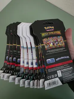 Lot of 12 Pokemon Sleeved Booster Packs: 4x Destined Rivals; 4x PF 4x Mega Evo - Image 2