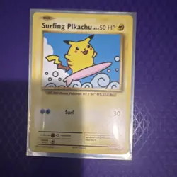 Pokemon TCG Lot: Flying Pikachu, Surfing Pikachu, Yamper - 2016/2021 Holo - Image 2