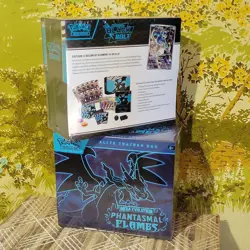 🔥Pokemon Black Bolt & Phantasmal🔥 Flames Elite Trainer Box Reshiram Charizard - Image 2