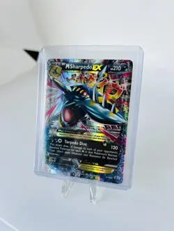 Pokemon M Sharpedo EX XY200 Black Star Promo XY Holo - Image 2