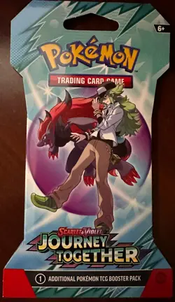 Pokemon JOURNEY TOGETHER - 3 Sleaved Factory Sealed Booster Pack Bundle -ENGLISH - Image 3