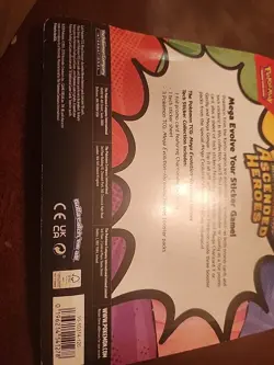 Pokemon Ascended Heroes Tech Sticker Collection Gastly - New Sealed - Image 3