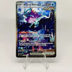Walking Wake EX 205/162 SIR - Temporal Forces - Pokemon Card - Image 1