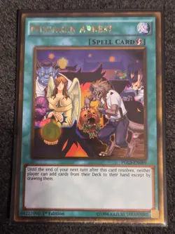 YUGIOH Mistaken Arrest - Gold Rare - PGL3-EN089 - 1st Edition NM - Image 1